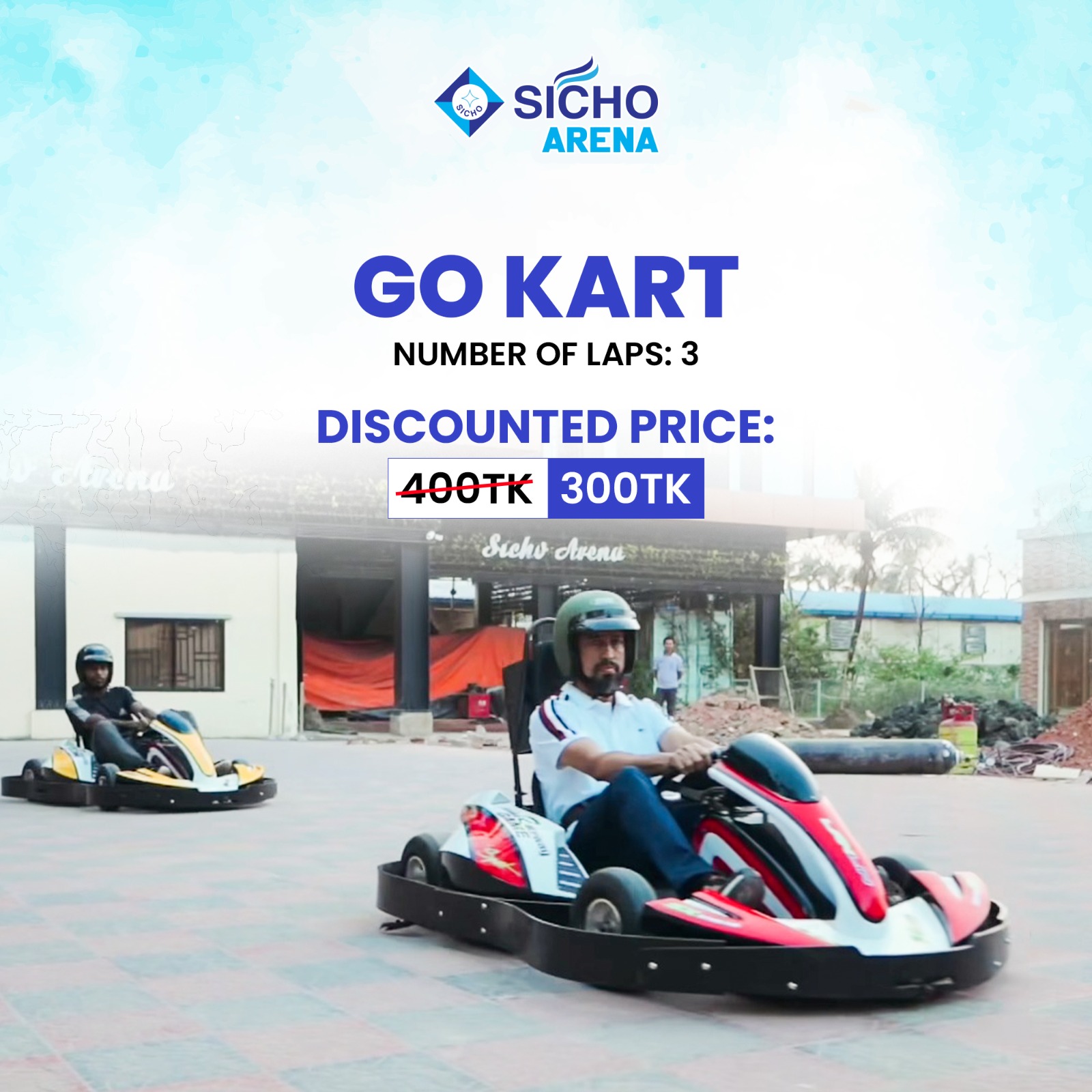 Sicho New Discount on GO KART Check it out !!! – Sicho Arena